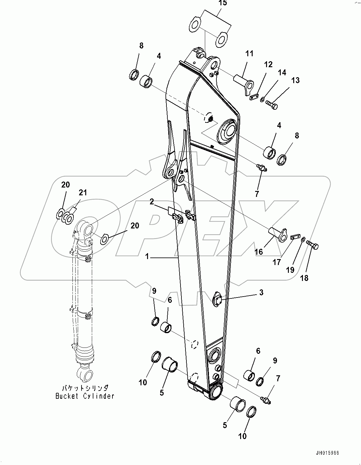  Arm, Arm and Pin (#400001-)