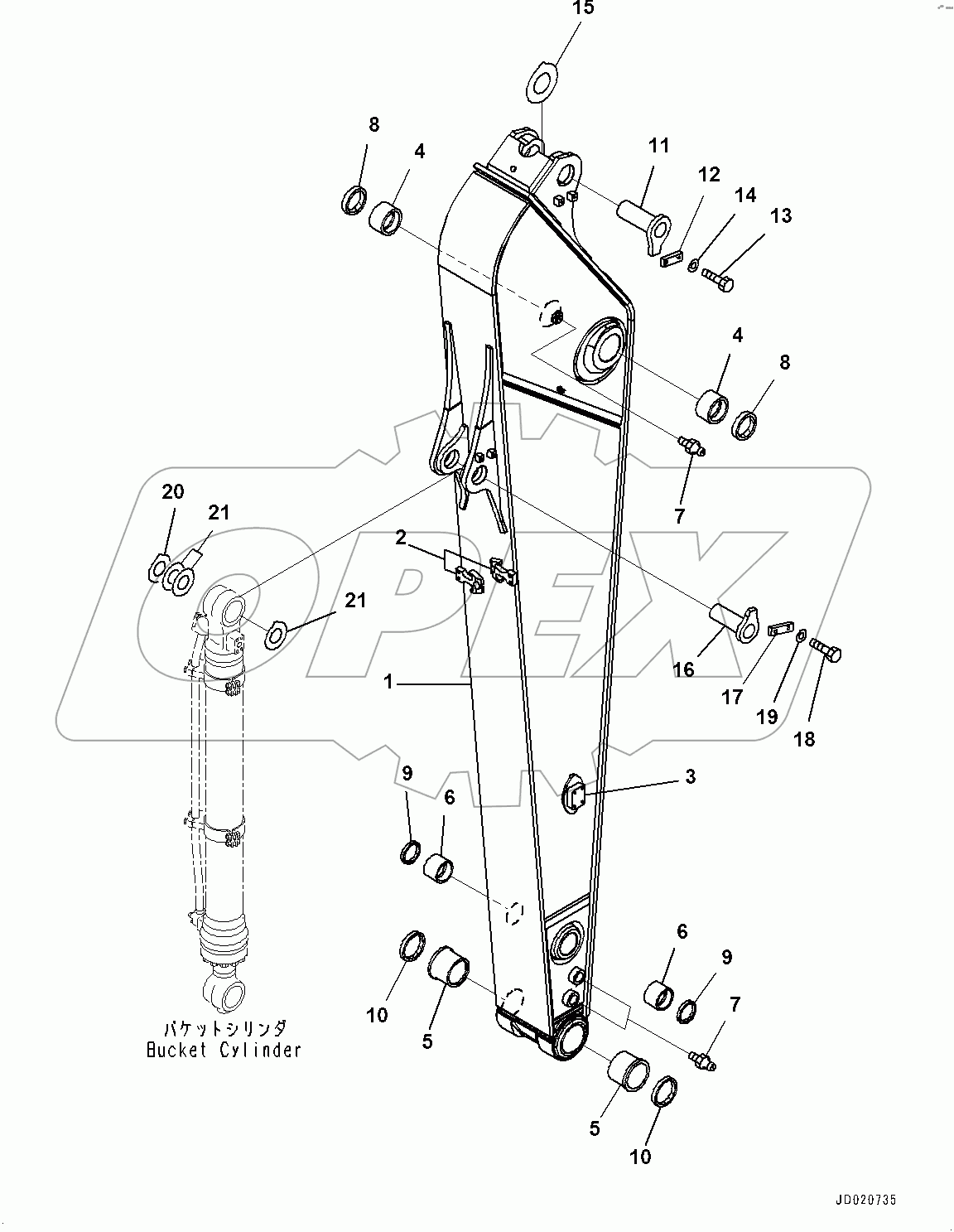  Arm, Arm and Pin (#400001-)