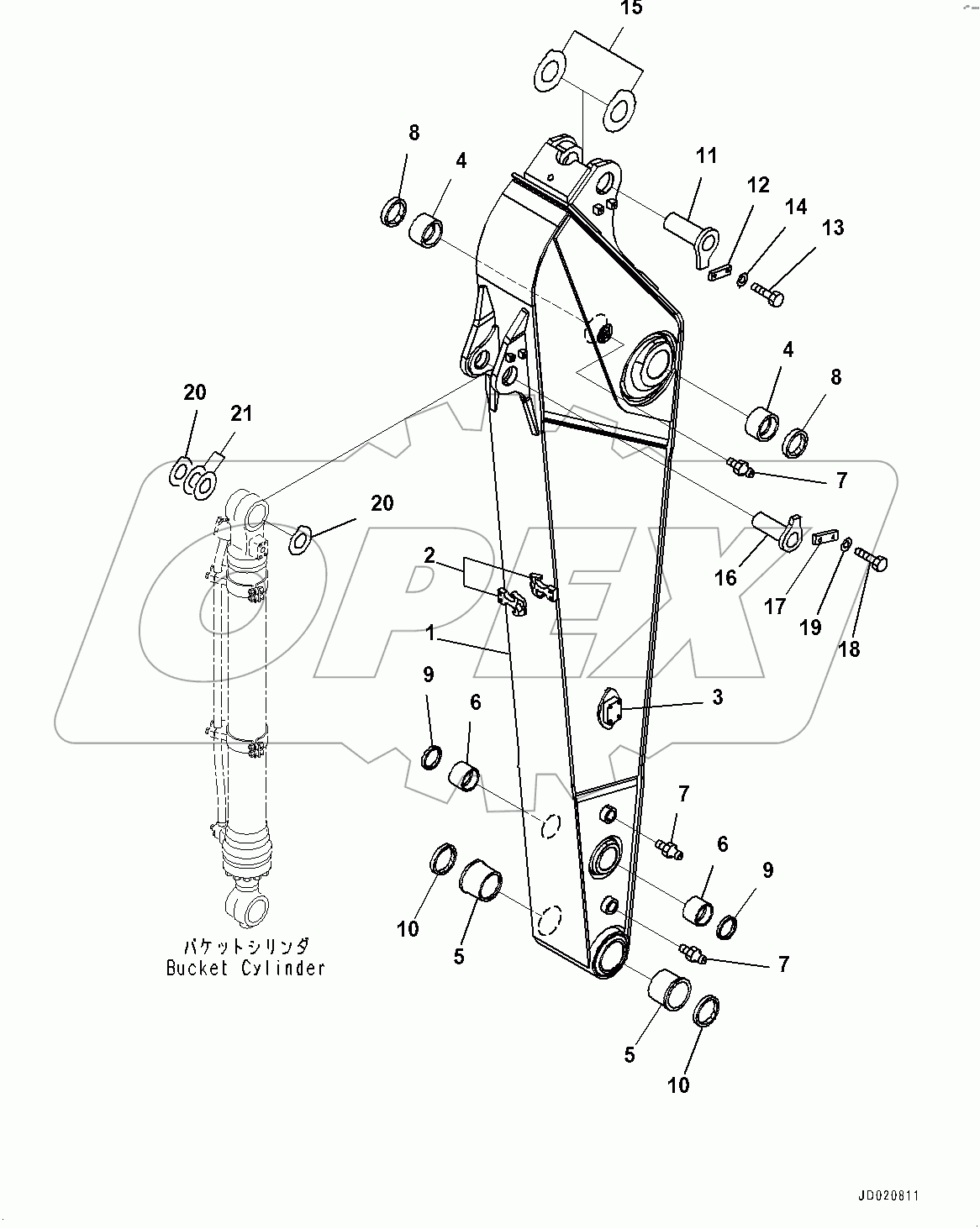  Arm, Arm and Pin (#400001-)
