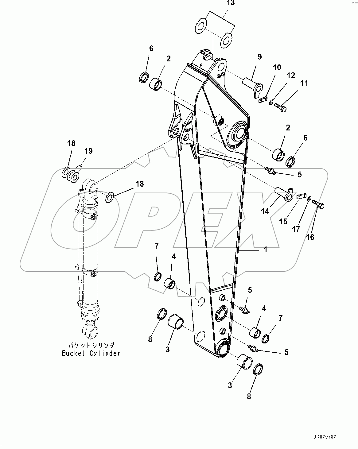  Arm, Arm and Pin (#400001-)