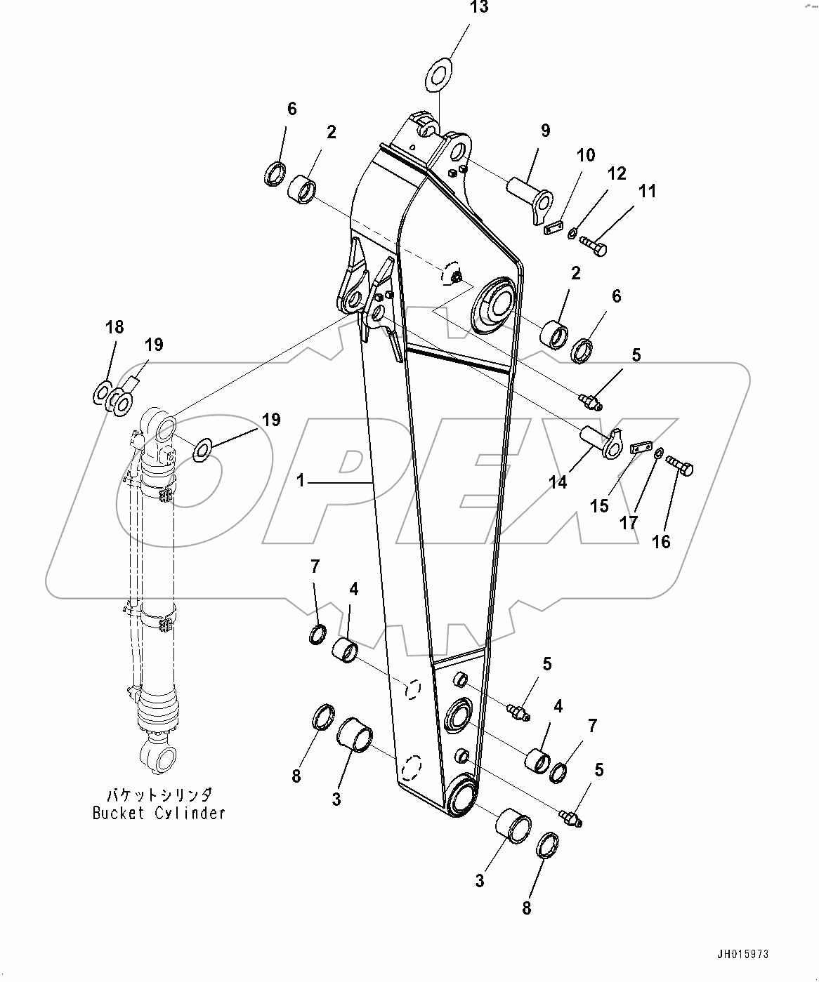  Arm, Arm and Pin (#400001-)