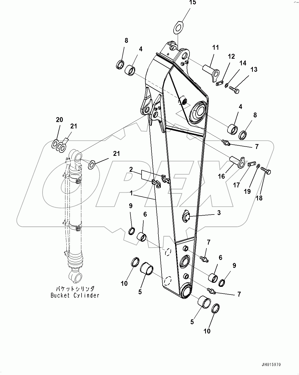  Arm, Arm and Pin (#400001-)