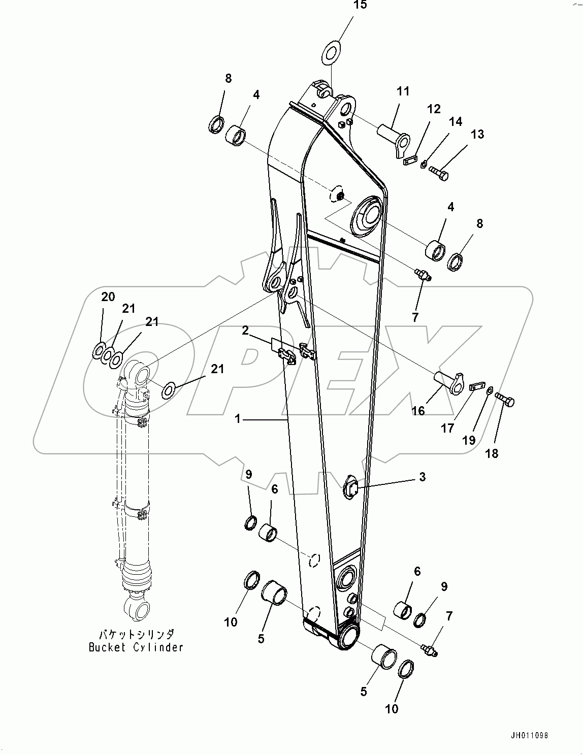  Arm, Arm and Pin (#400001-)