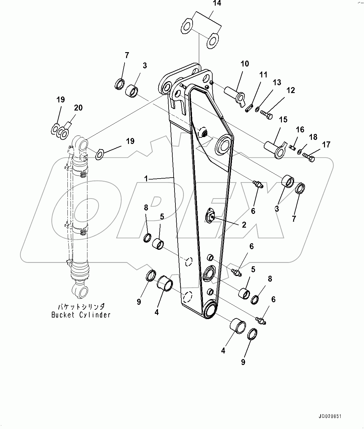  Arm, Arm and Pin (#400001-)
