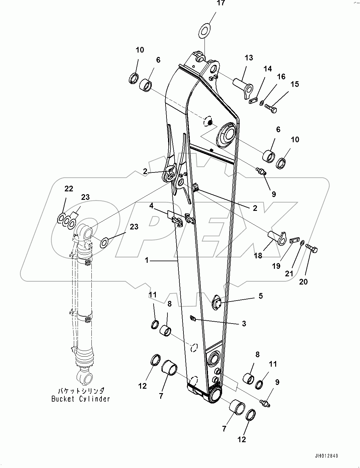  Arm, Arm and Pin (#400001-)