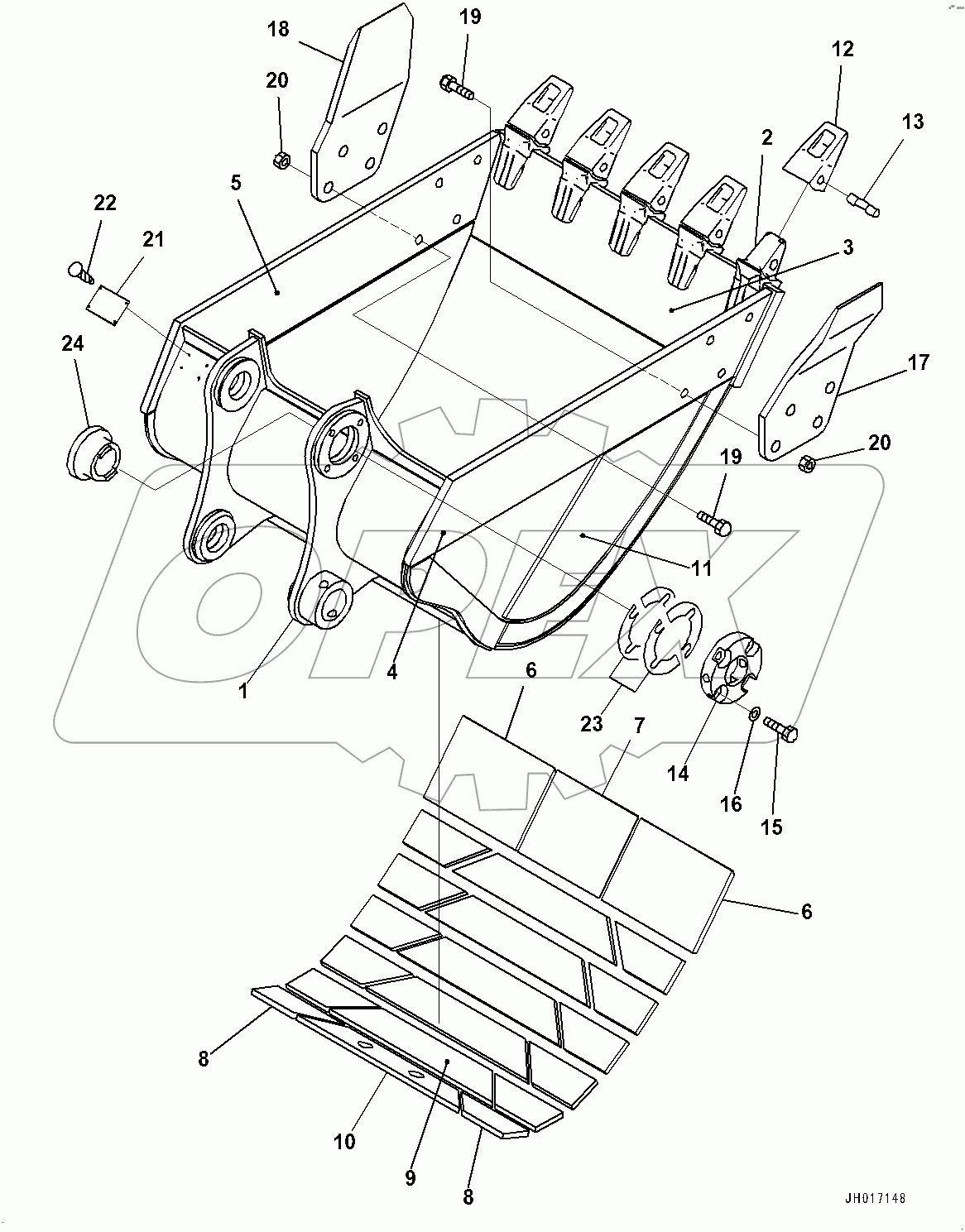  Me Bucket,  (#400576-400748)