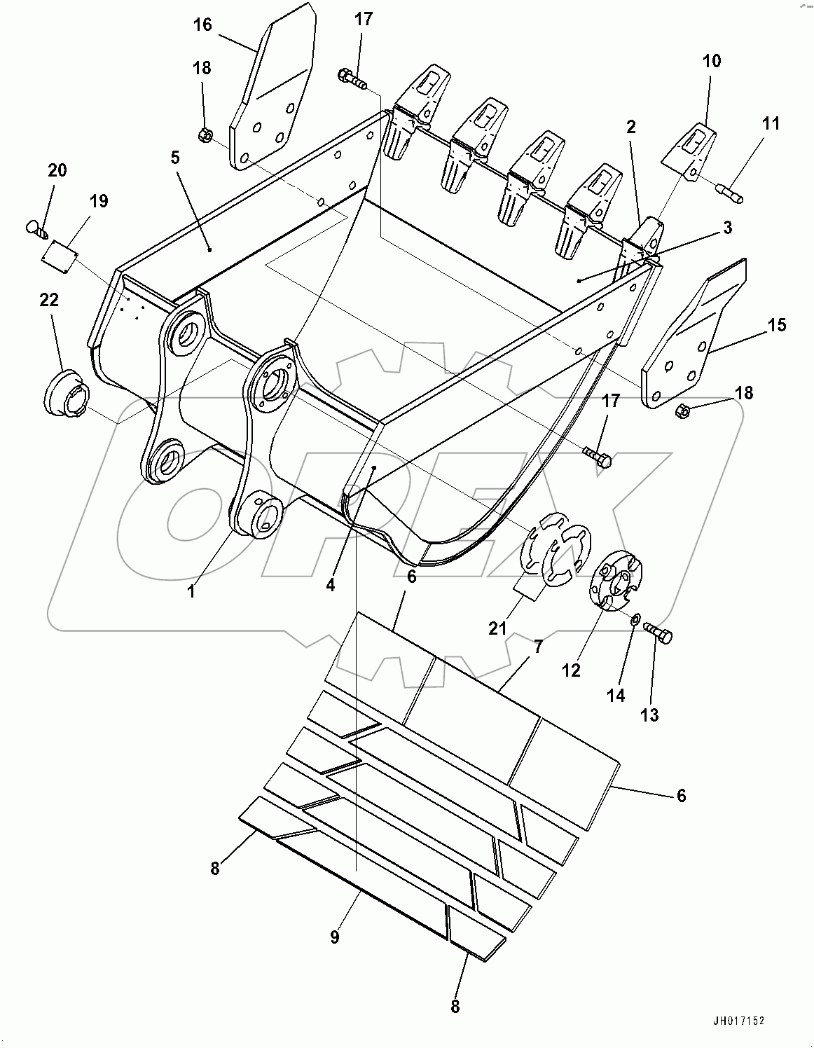  Me Bucket,  (#400576-400748)