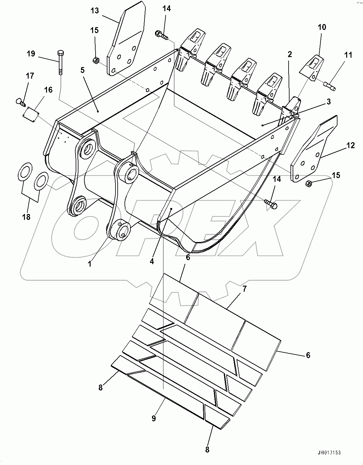  Me Bucket,  (#400576-400748)