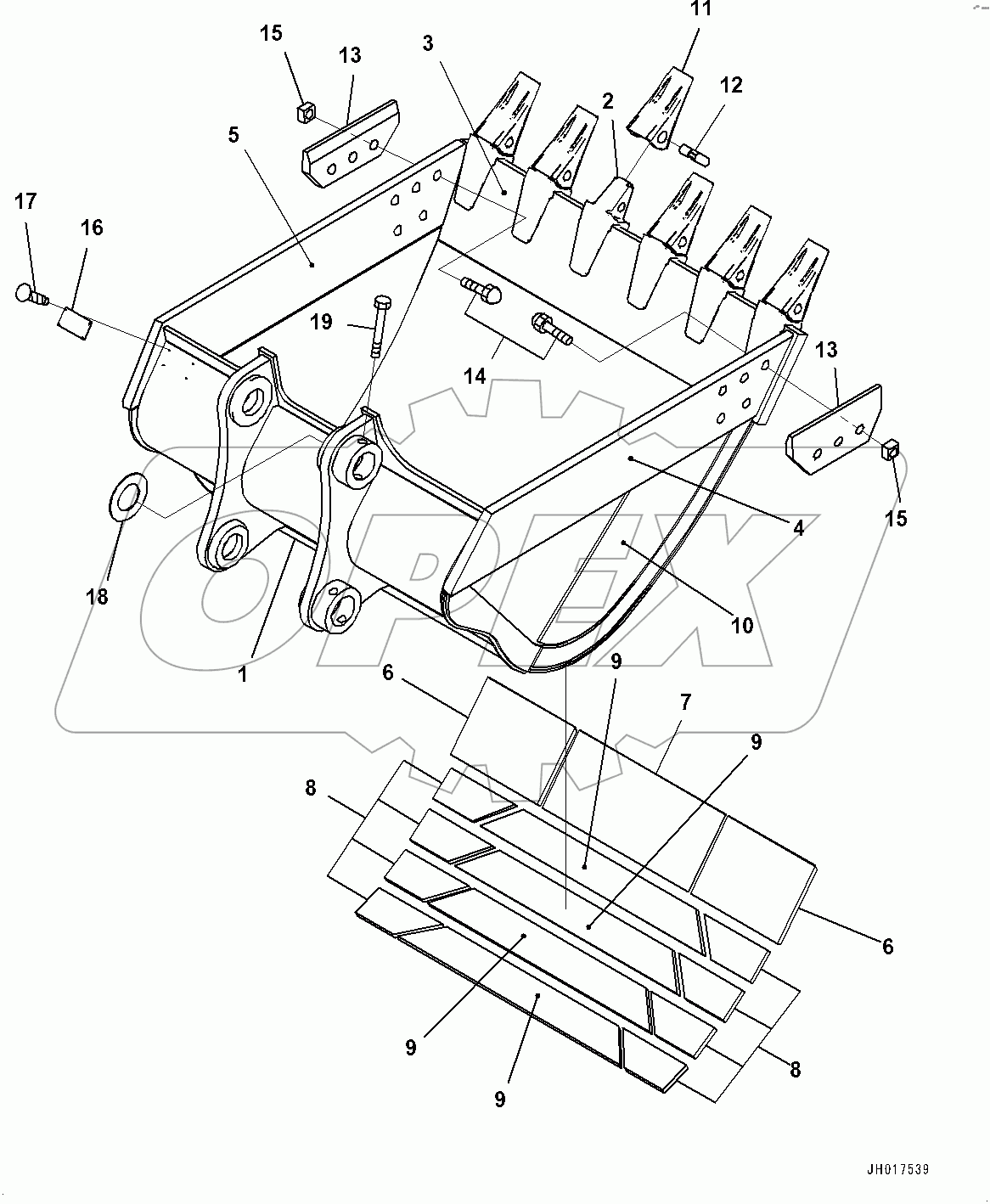  Me Bucket,  (#400576-400748)