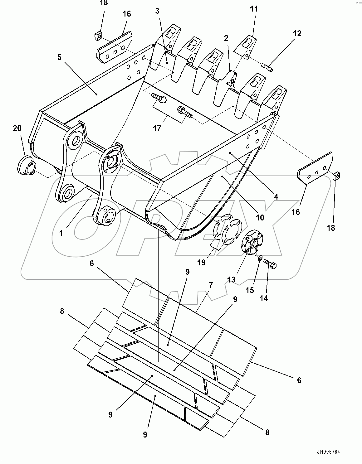  Me Bucket,  (#400001-400575)