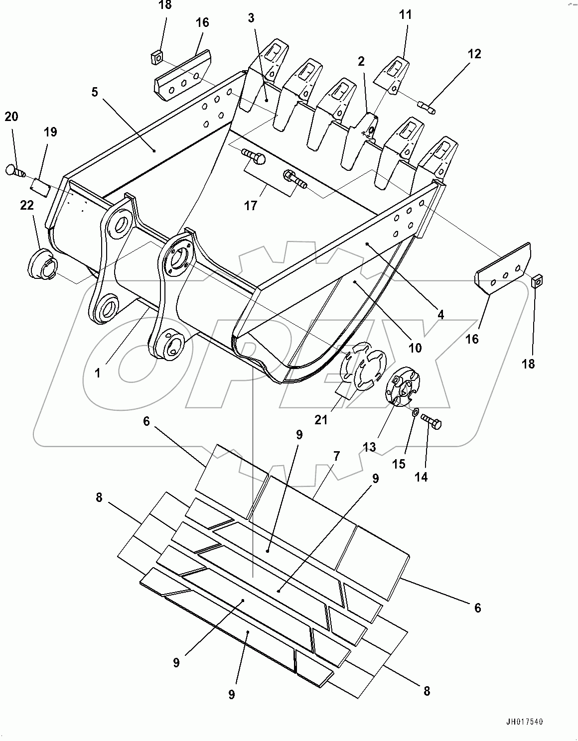  Me Bucket,  (#400576-400748)