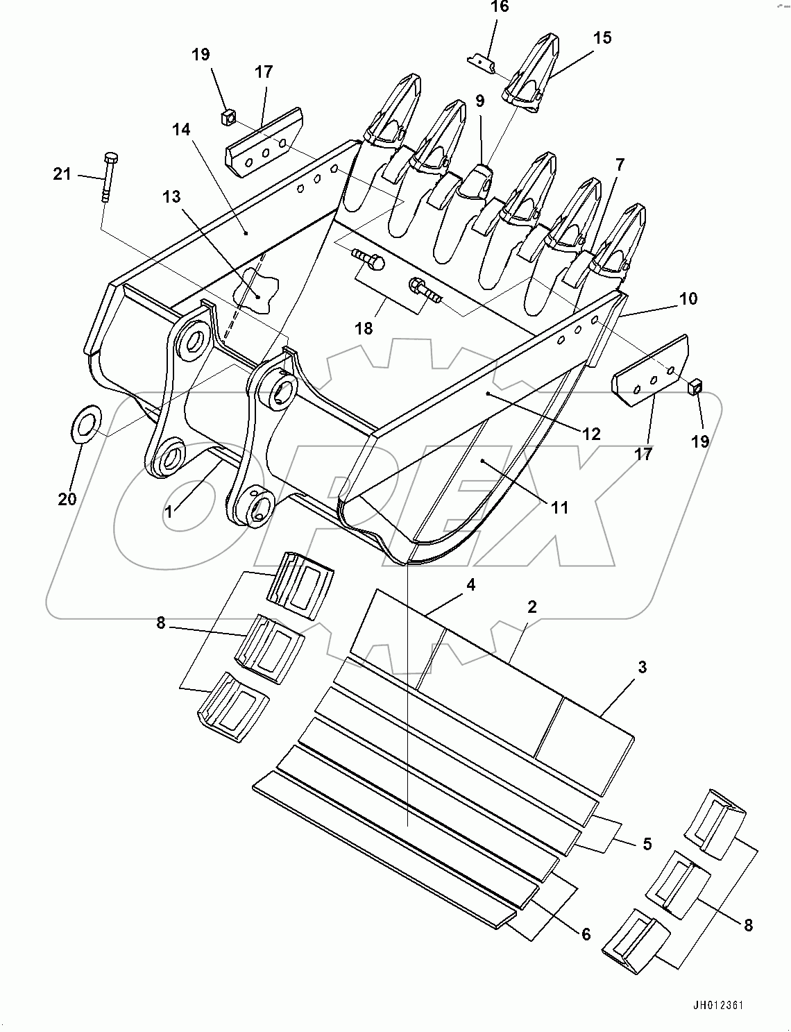  Me Bucket,  (#400001-400575)