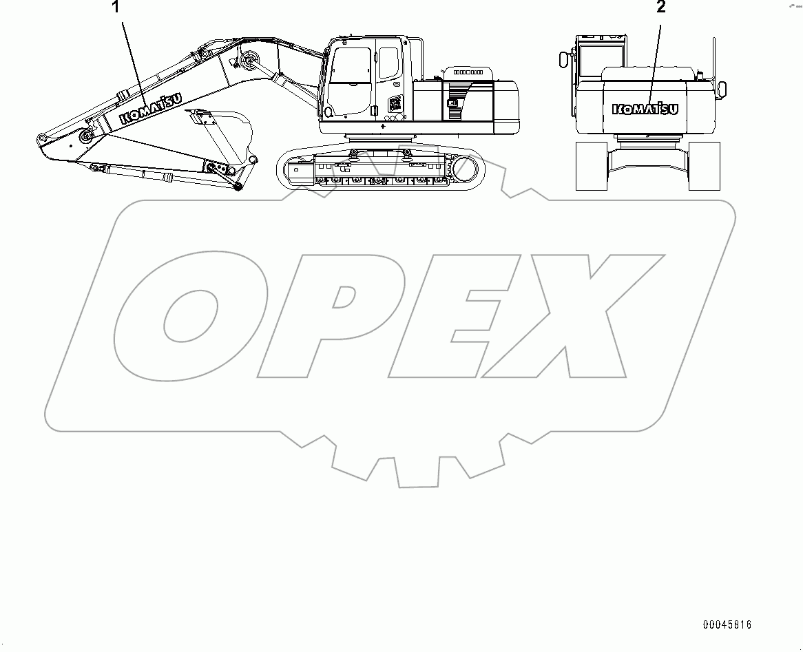  Komatsu Logo (#400002-)