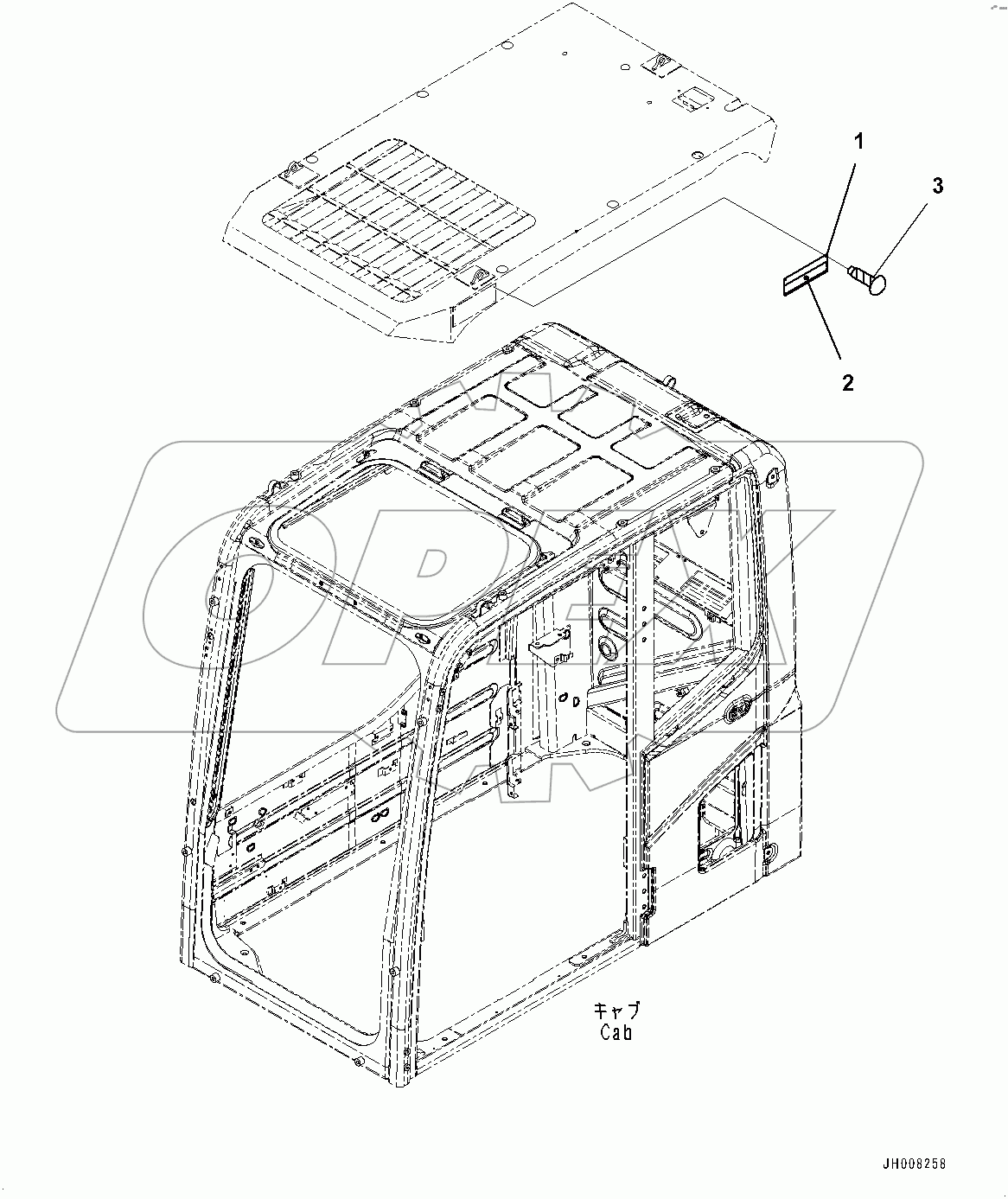  FOPS Plate (#400001-)