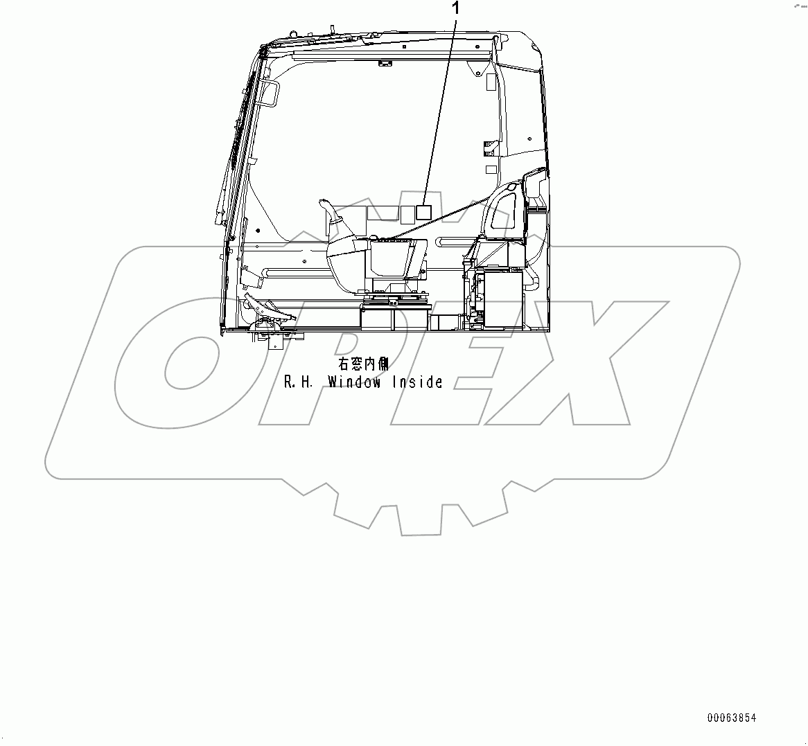  Caution Plates, Backward (#400001-)
