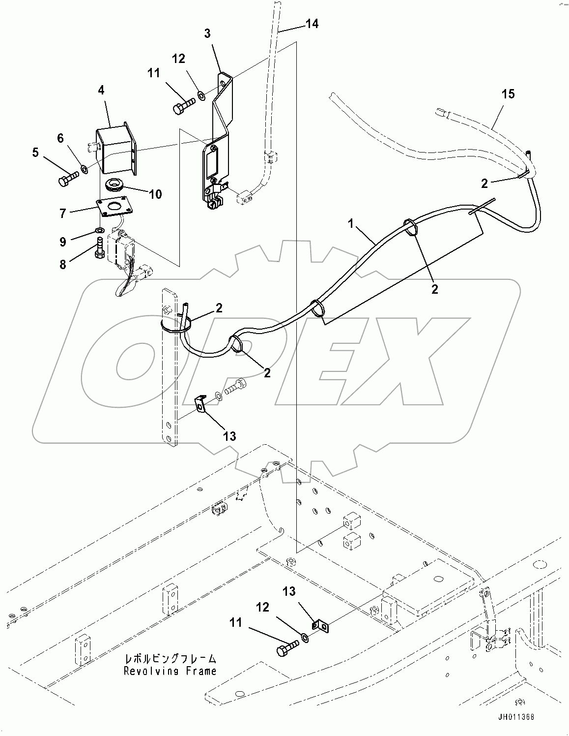  Webasto Heater, Hose and Bracket (#400001-)