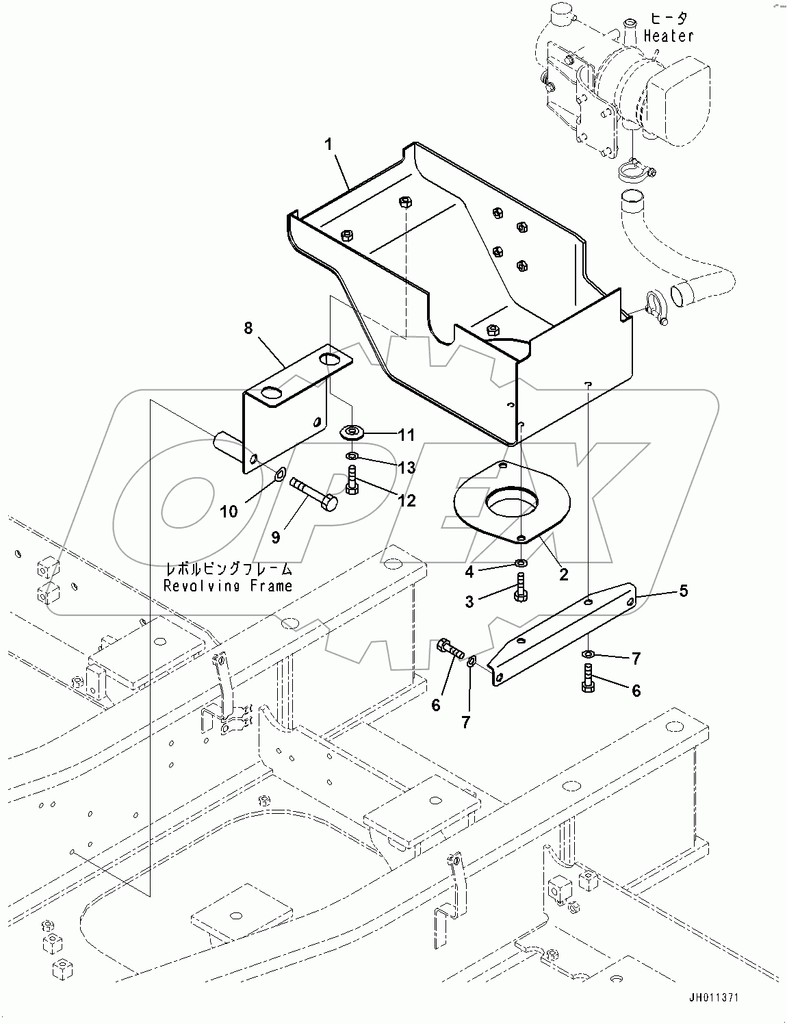  Webasto Heater, Duct (#400001-)