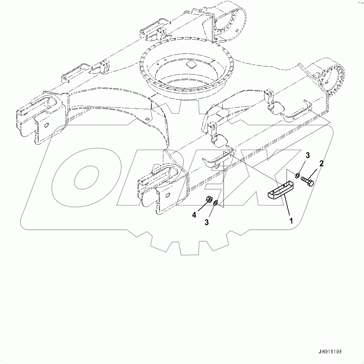  Additional Track Frame Step (#400399-)