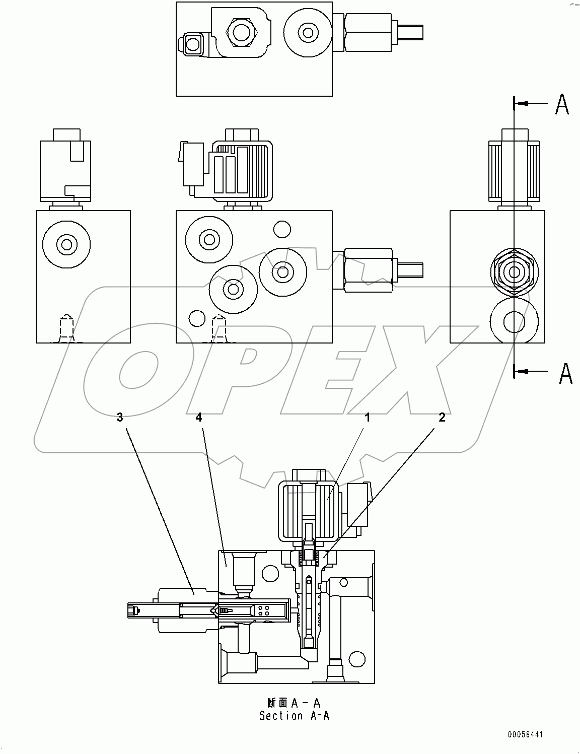  Quick Coupler Piping, Valve (#400001-)