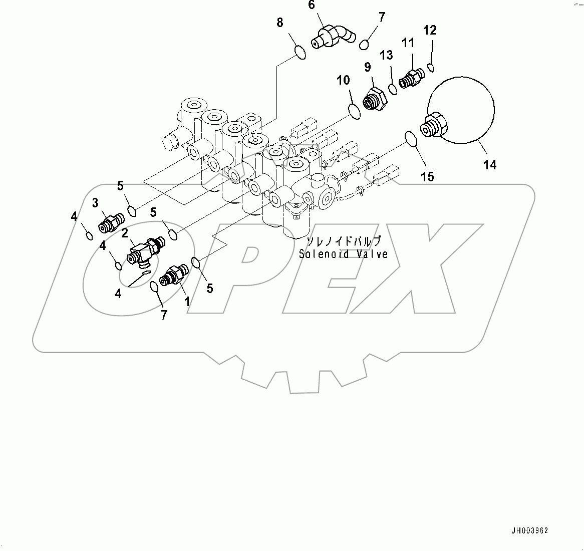  Solenoid Valve, Related Parts (#400001-400073)