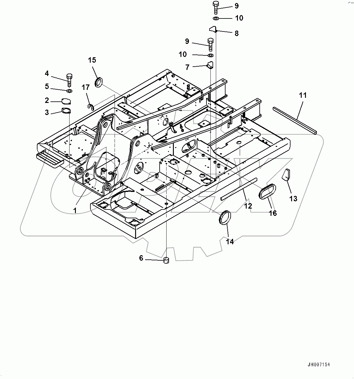  Revolving Frame (#400001-400014)