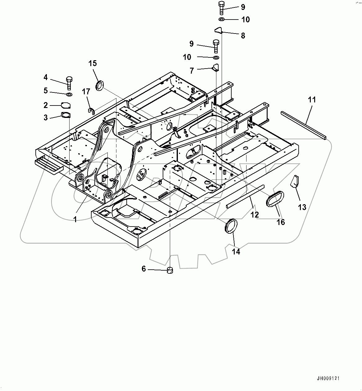  Revolving Frame (#400015-)