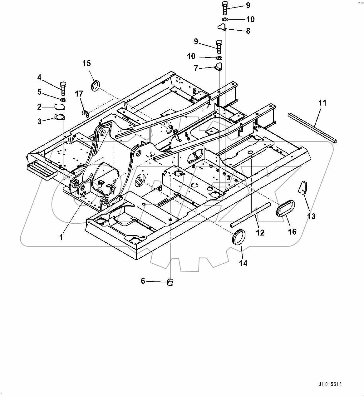  Revolving Frame (#400015-)