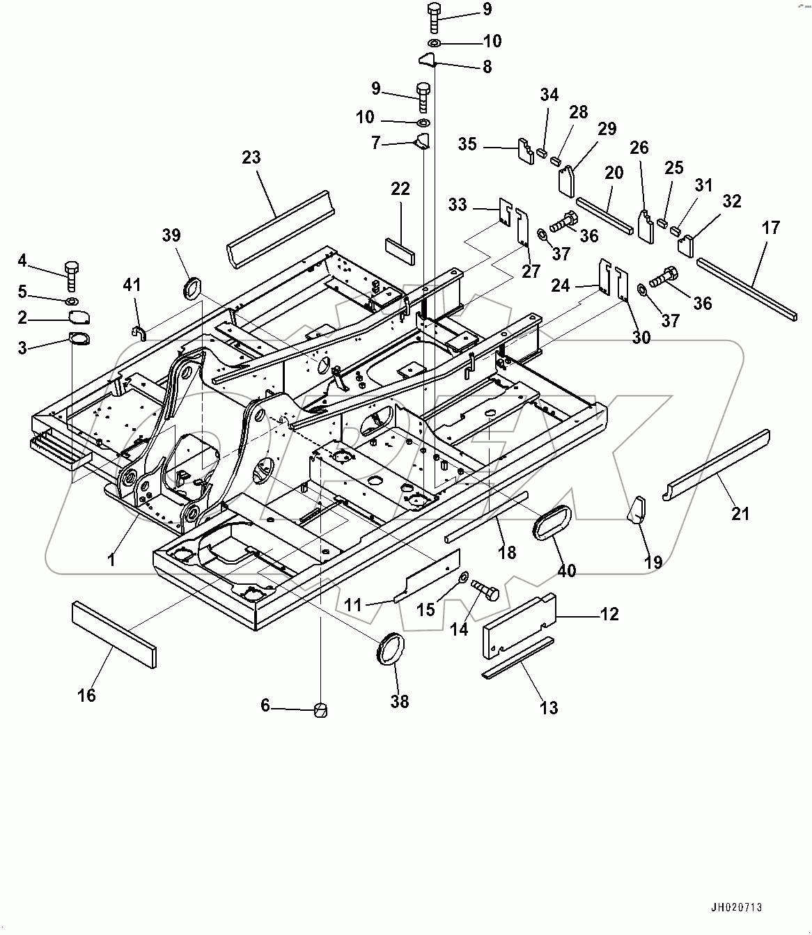  Revolving Frame (#400001-)