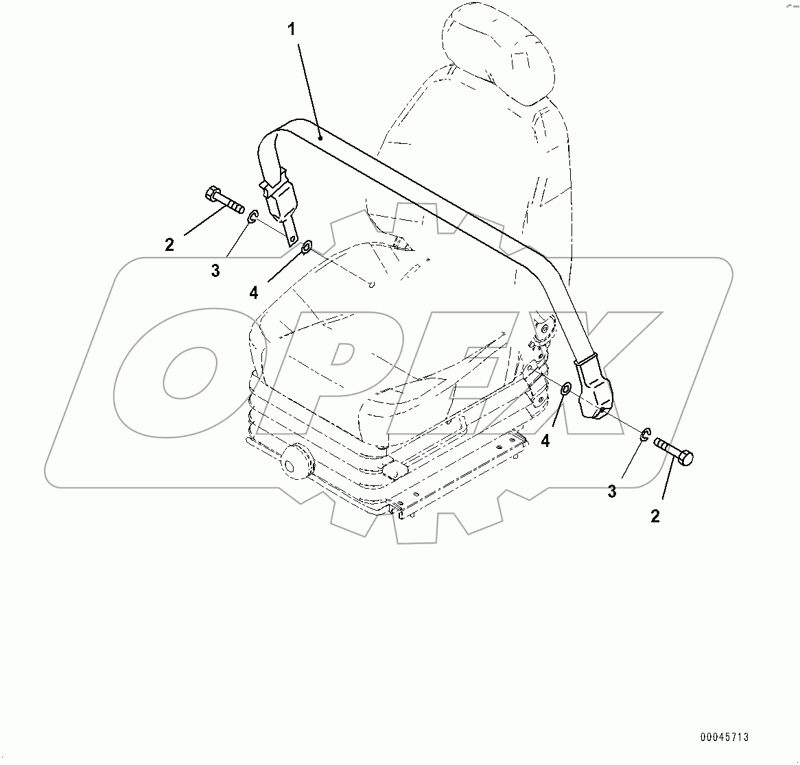  Seat Belt (#400001-)