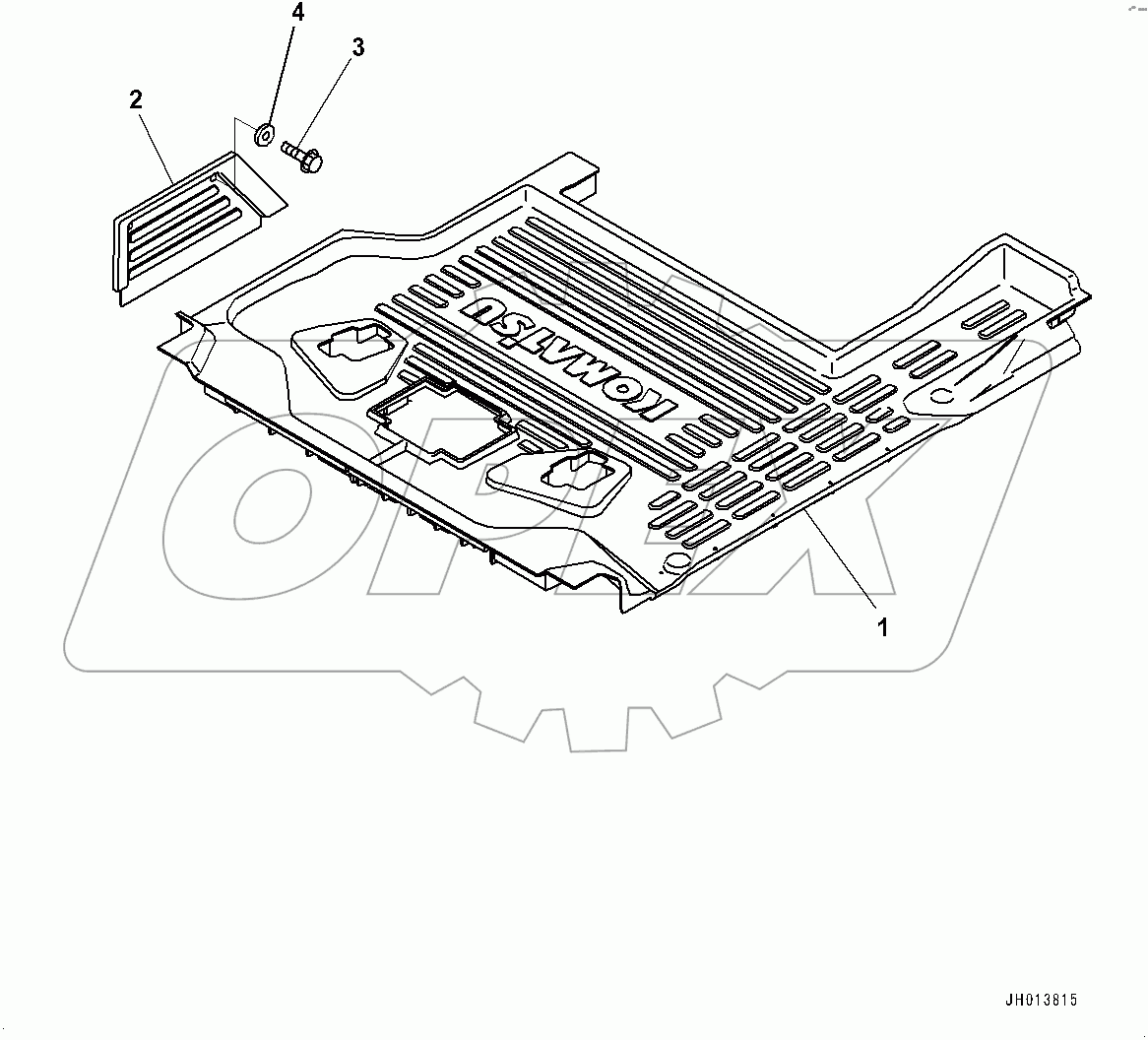  Floor Mat (#400001-)