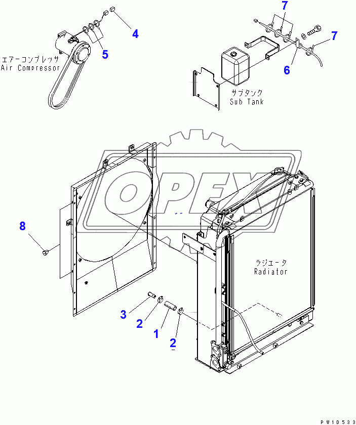  WITHOUT AIR CONDITIONER AND HEATER (RERATED PARTS)