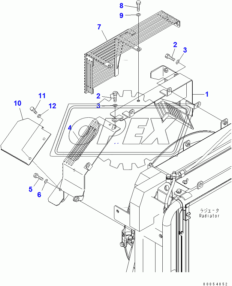  FAN GUARD (WITH AIR CONDITIONER)(205873-250000)