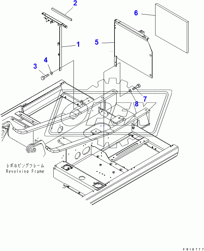  FRAME (MACHINE CAB)