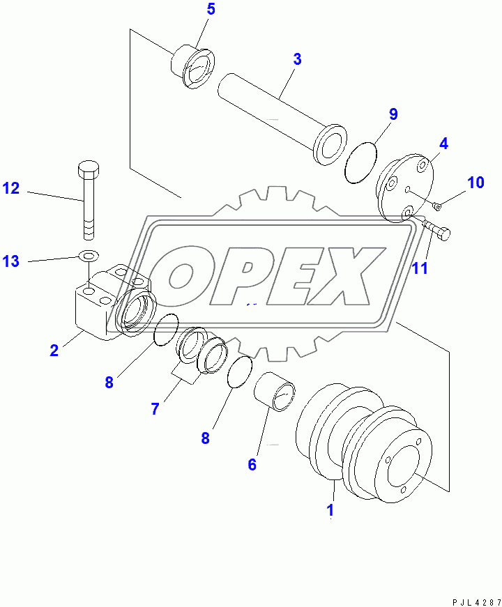  CARRIER ROLLER(200001-205853)