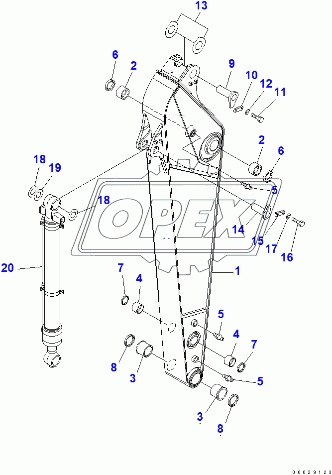  ARM (2.4M) (500 HOURS LUBRICATING)(255788-)