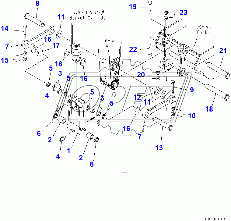  ARM (2.9M) (BUCKET LINK)(200001-205802)