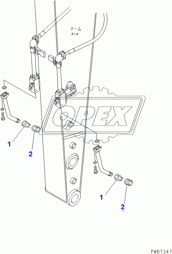  BREAKER ADAPTER (FOR ATLAS AND OKADA)