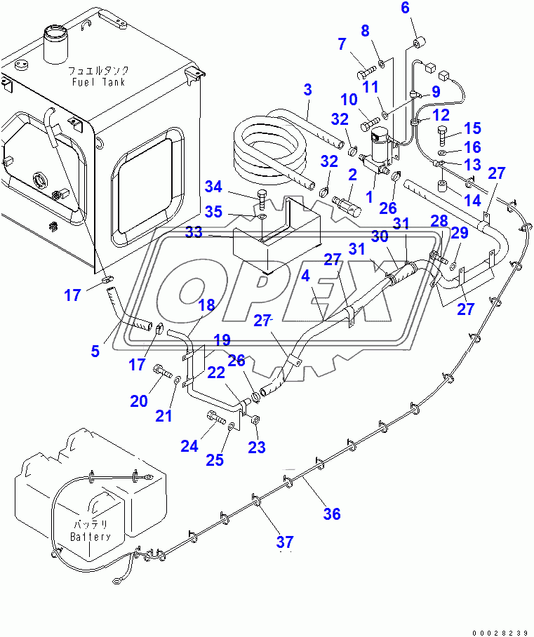  FUEL SELF CHARGE PUMP(205755-)