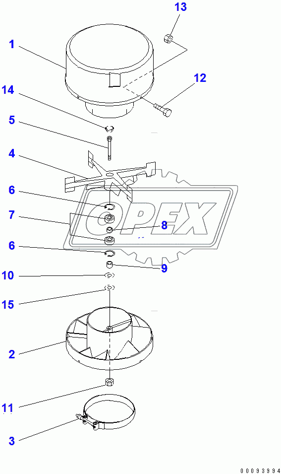  PRECLEANER (INNER PART)(258380-)