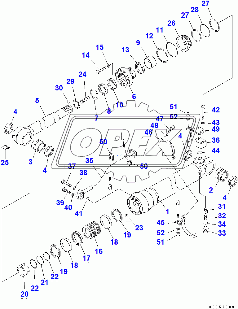  ARM CYLINDER(205865-)