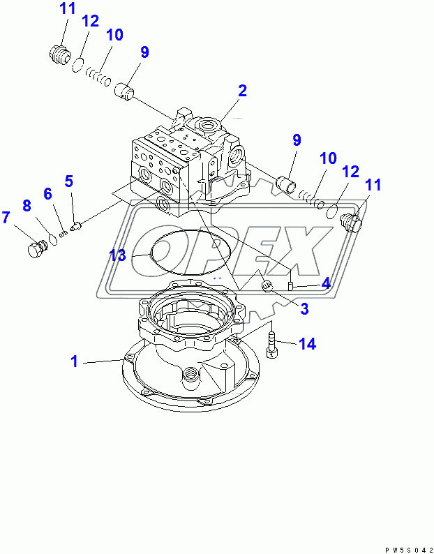  SWING MOTOR (1/3)