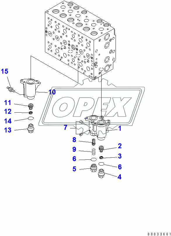  CONTROL VALVE (2/16)(205851-)