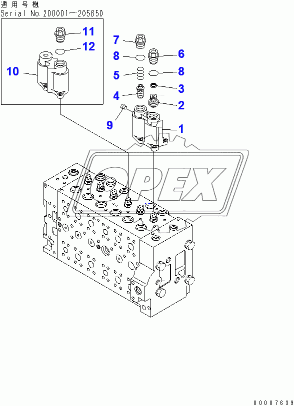  CONTROL VALVE (3/16)