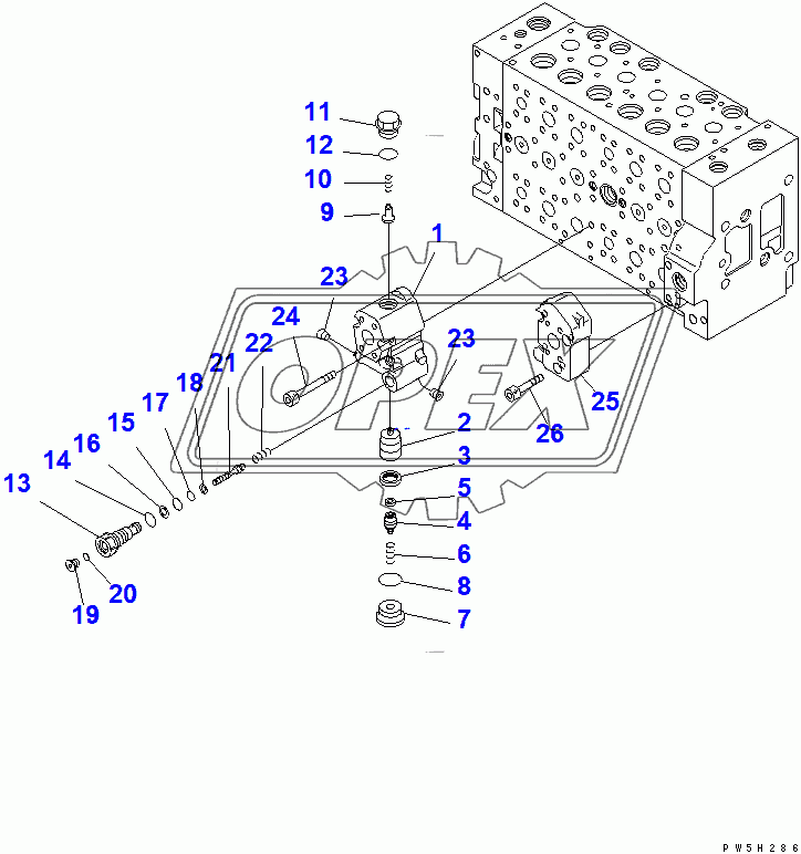  CONTROL VALVE (16/16)