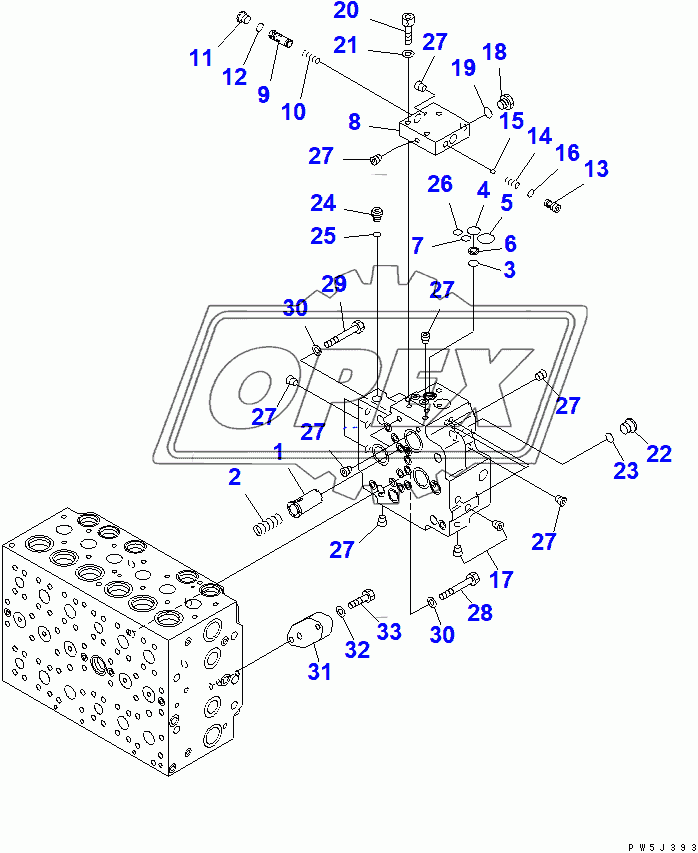  CONTROL VALVE (2-ACTUATOR) (14/21)