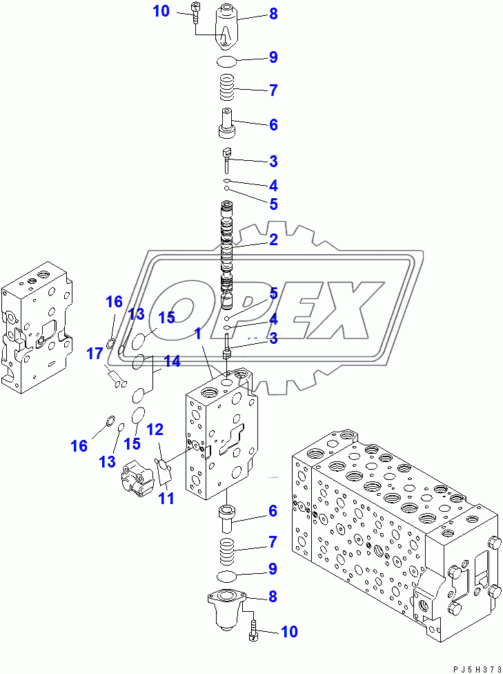  CONTROL VALVE (2-ACTUATOR) (19/21)