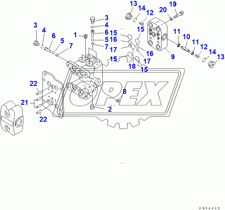  PPC VALVE (FOR TRAVEL) (2/2)(200001-250000)