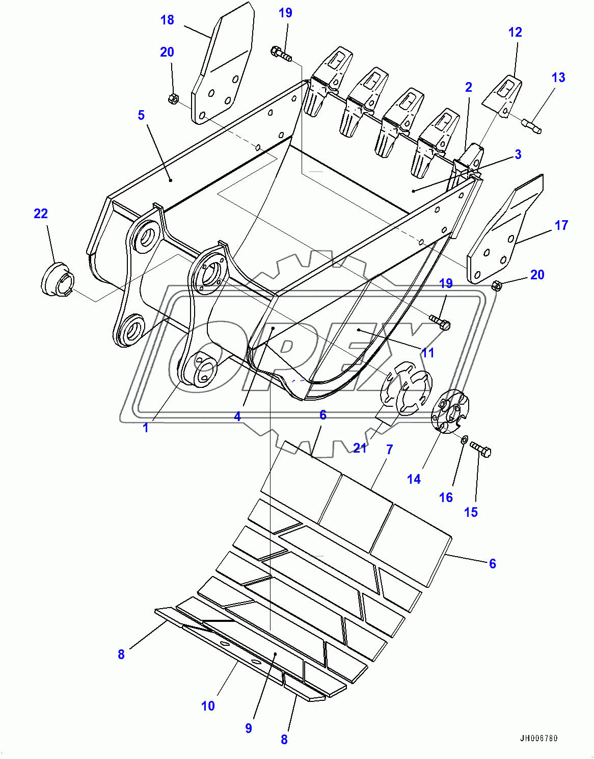  Me Bucket,  (400001-400575) 1