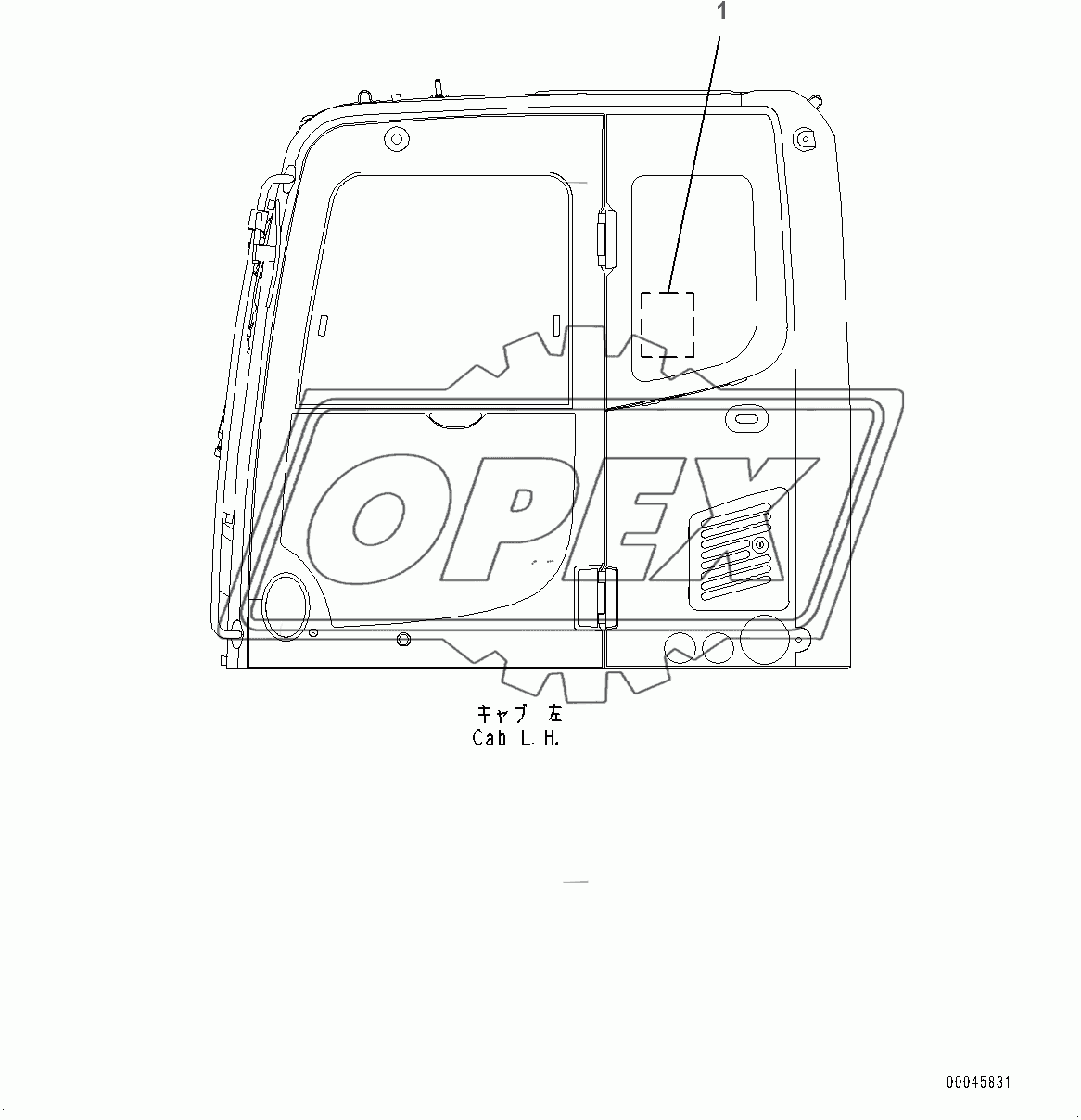  Freon Regulation Plate (400001-)