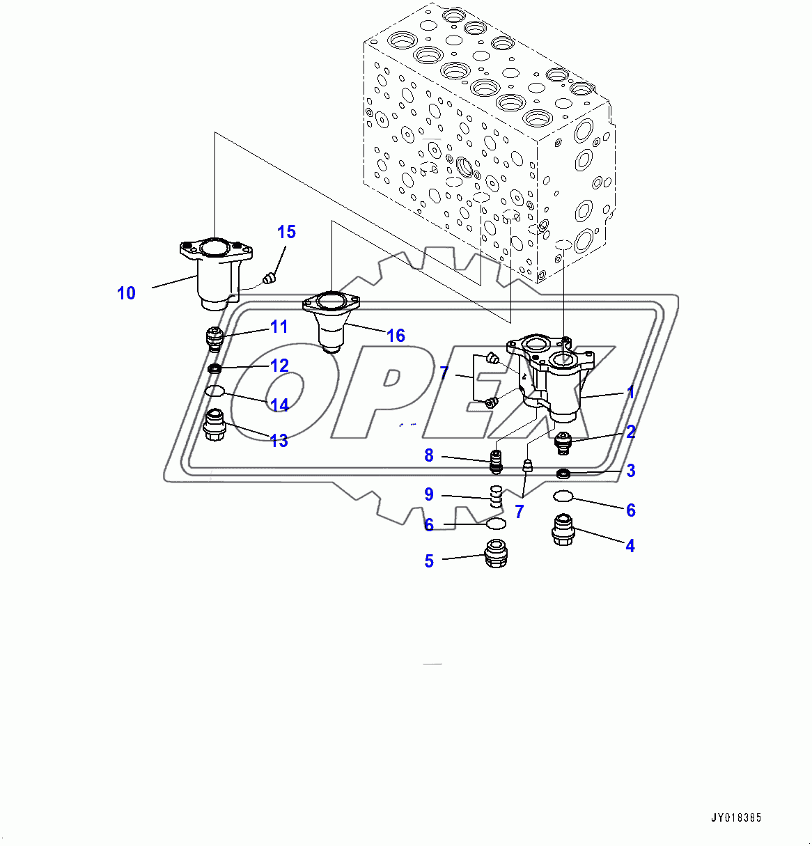  Control Valve, Inner Parts (2/20) (400001-)